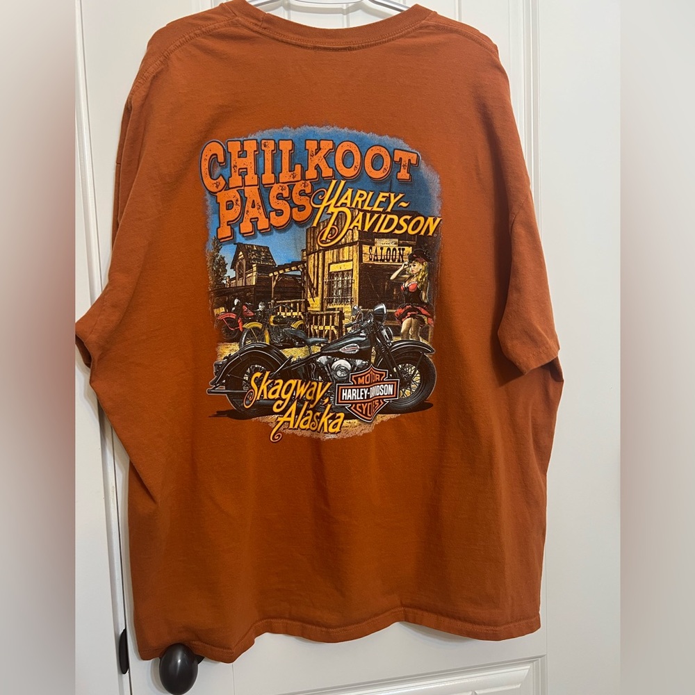 Men’s 3XL Harley Davidson T-shirt Skagway Alaska